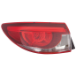 FANALE POSTERIORE DESTRO SENZA PORTALAMPADA WY21W ESTERNO MODELLO BERLINA CLUCE DI POSIZIONE MAZDA 6 GJGL 20132016VERS 2015 , M