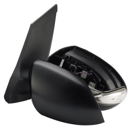 RETROVISORE ELETTRICO DESTRO CON PRIMER TERMICO VETRO CONVESSO RICHIUDIBILE ELETTRICAMENTE CON FANALINO INTEGRATO MAZDA 2 DEDH 