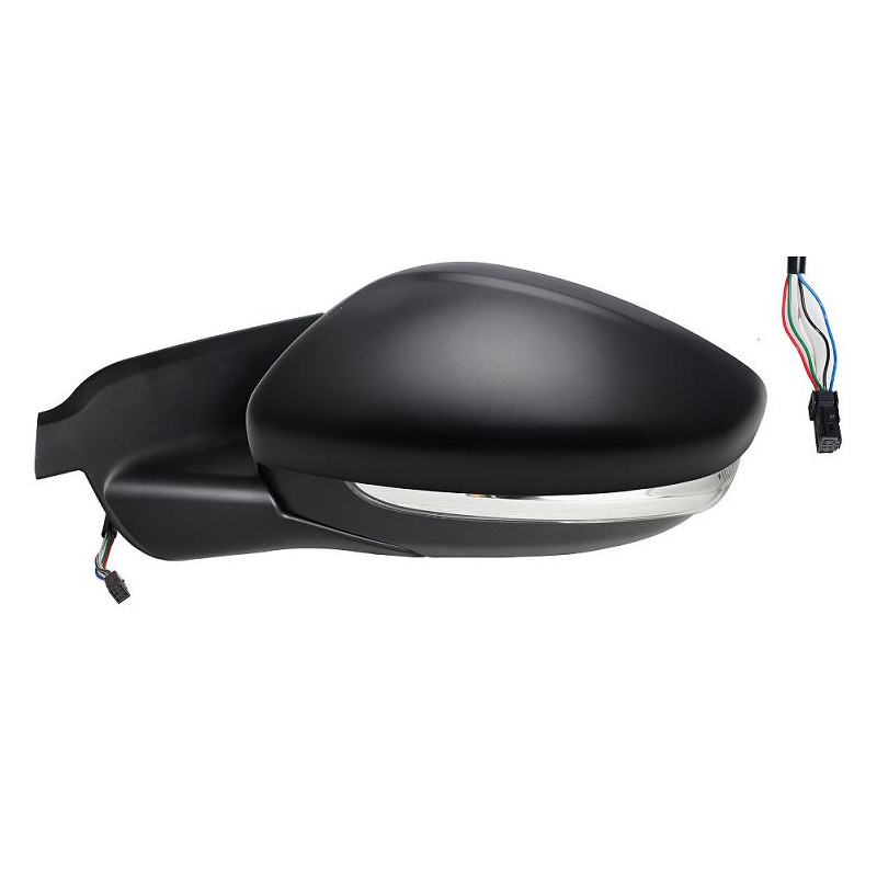 RETROVISORE ELETTRICO DESTRO 8 PIN CON PRIMER TERMICO VETRO CONVESSO CON FANALINO INTEGRATO CON SONDA CITROEN C4 CACTUS 0B0P 20