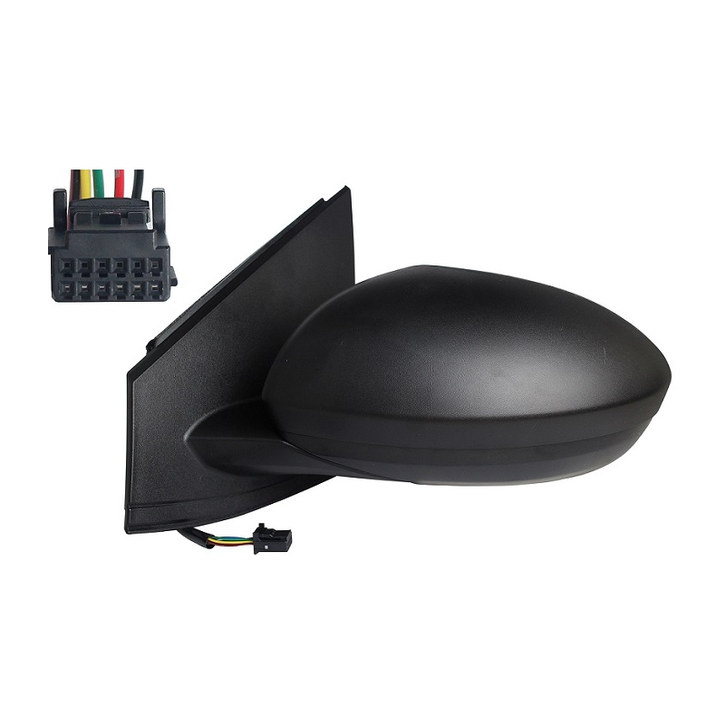 RETROVISORE ELETTRICO SINISTRO NERO 5 PIN TERMICO VETRO CONVESSO DACIA JOGGER RK 202  DACIA LOGAN III 3K 2021, DACIA SANDERO II