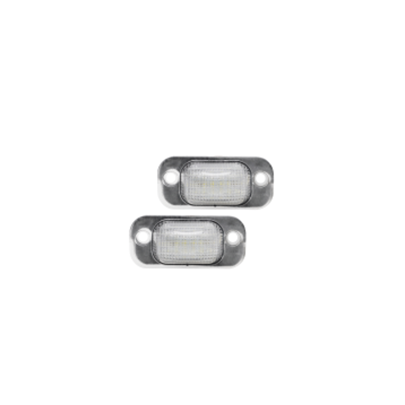FANALE TARGA DESTROSINISTRO LED SET 2PZ SEAT TOLEDO 1L2 19911995, SEAT TOLEDO 1L2 19951999, VOLKSWAGEN GOLF II 19E1G1 19841988,