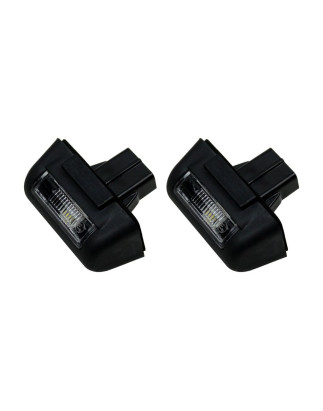 FANALE TARGA DESTROSINISTRO LED  SET 2 PZ  FORD TRANSIT FAFBFZFC 20002006, FORD TRANSIT FAFBFZFC 20062013, FORD TRANSIT T 19871