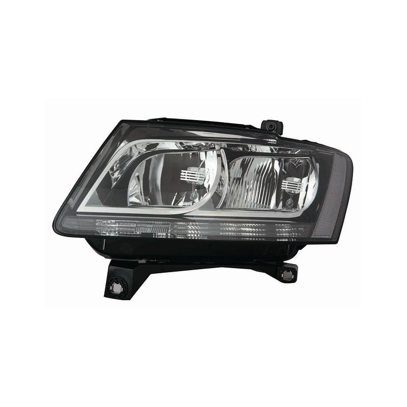 PROIETTORE DESTRO H7,H7 CON PARABOLA NERA CON MOTORE CON LUCE DIURNA LED AUDI Q5 8RB 20122016