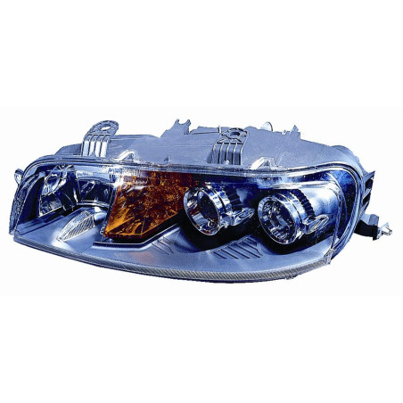 PROIETTORE DESTRO H1,H1,H3 CON FENDINEBBIA CON PREDISPOSIZIONE REGOLAZIONE ELETTRICA FIAT PUNTO 188 19992003