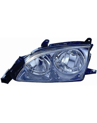 PROIETTORE DESTRO H7,H7 CON PREDISPOSIZIONE REGOLAZIONE ELETTRICA TOYOTA AVENSIS T22 19972003VERS 2000