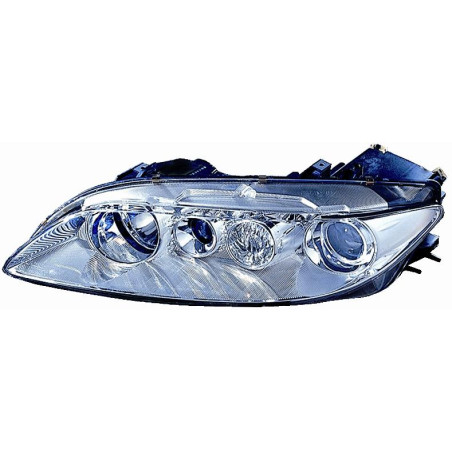 PROIETTORE SINISTRO 2H1,H3 CON PARABOLA ALLUMINIO CON FENDINEBBIA MAZDA 6 GGGHGY 20022008