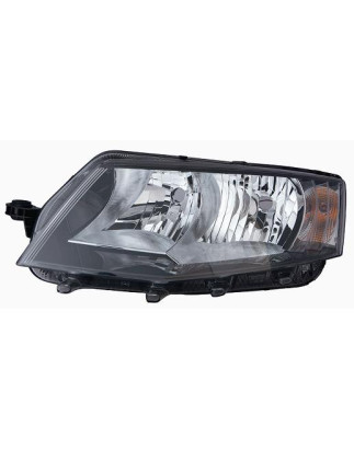 PROIETTORE SINISTRO H7,H15 CON PARABOLA NERA CON MOTORE SKODA OCTAVIA 6 5E3NL3NR35E55E6 20132017