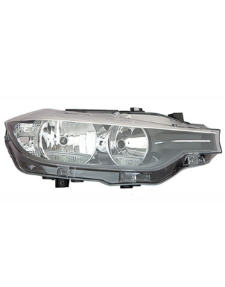 PROIETTORE DESTRO 4 PORTE H7,H7 CON MOTORE CON LUCE DIURNA LED BMW SERIES 3 SDNSW F30F31 20142018