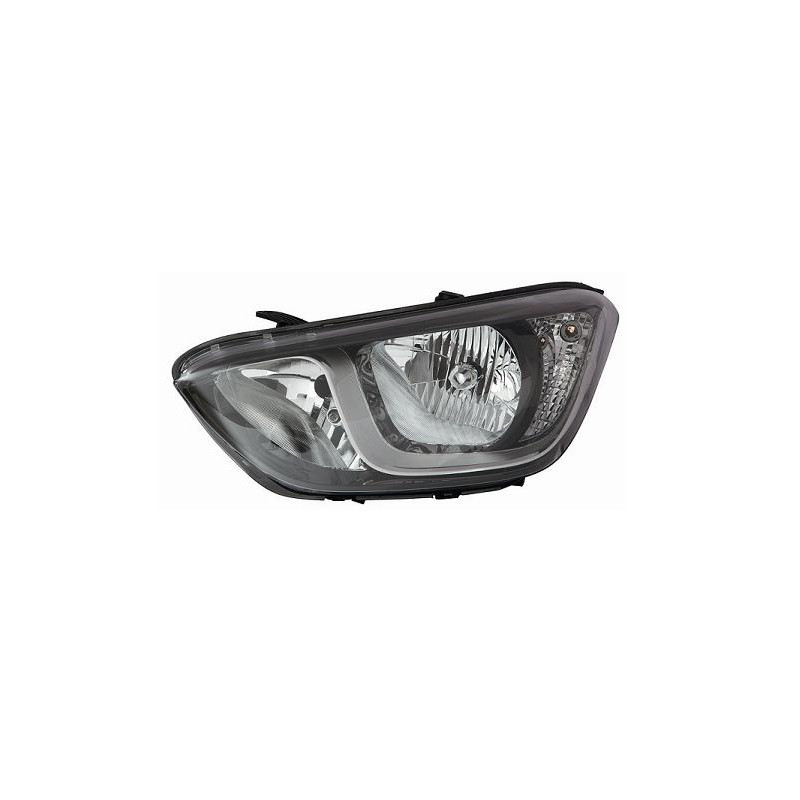 PROIETTORE DESTRO H7,H7,PY21W,W5W CON MOTORE HYUNDAI i20 I BAIA 20122014