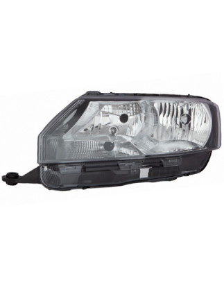 PROIETTORE SINISTRO H7,H15 CON PARABOLA NERA CON MOTORE SKODA RAPID NH3NK3NK6NH1 20122019