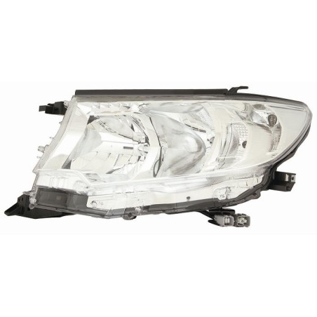 PROIETTORE SINISTRO H11,HB3,WY21,LED CON PARABOLA CROMATA TOYOTA LAND CRUISER PRADO J15 20172024