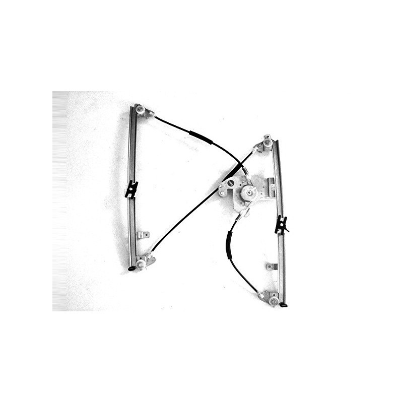 ALZACRISTALLO MECCANISMO ANTERIORE SINISTRO 2 PIN 5 PORTE COMFORT RENAULT CLIO III BR0 1CR0 1 20062009, RENAULT CLIO III BR0 1C