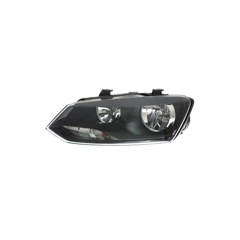 PROIETTORE DESTRO H7,H7 CON PARABOLA CON MOTORE VOLKSWAGEN CROSS POLO 6R 20092017, VOLKSWAGEN POLO 6R1 20092014, VOLKSWAGEN POL
