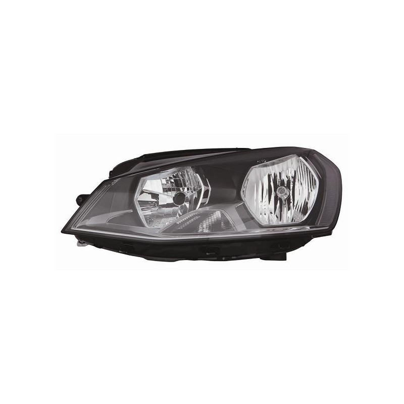 PROIETTORE SINISTRO H7,H15 CON PARABOLA NERA CON MOTORE VOLKSWAGEN GOLF VII 5G1 20132016, VOLKSWAGEN GOLF VII VARIANTALLTRACK B