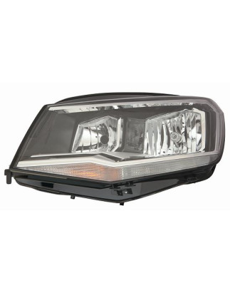 PROIETTORE DESTRO H7,W5W,H21W CON PARABOLA NERA CON MOTORE VOLKSWAGEN CADDY SABSAJ 20152020