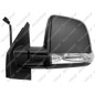 RETROVISORE ELETTRICO DESTRO NERO 6 PIN CON PRIMER TERMICO VETRO CONVESSO CON FANALINO INTEGRATO FIAT DOBLO 263 20092015VERS CO