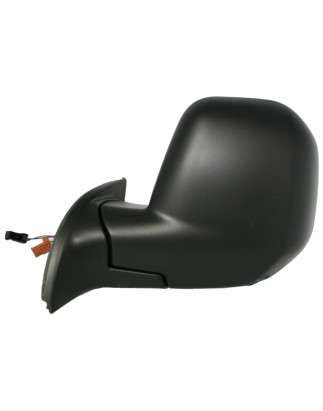RETROVISORE ELETTRICO SINISTRO NERO TERMICO VETRO CONVESSO CITROEN BERLINGO B9 20082015VERS 2012 , PEUGEOT PARTNER 5G 20082015V