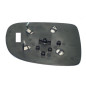 VETRO CON PIASTRA DESTRO TERMICO CONVESSO OPEL CORSA C X01 20002006, OPEL TIGRA CABRIO TWINTOP X04 20042009