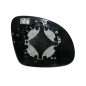 VETRO CON PIASTRA DESTRO CROMATO TERMICO CONVESSO SEAT ALHABRA 710711 2010, SKODA YETI 5L 20092013, SKODA YETI 5L 2013, VOLKSWA