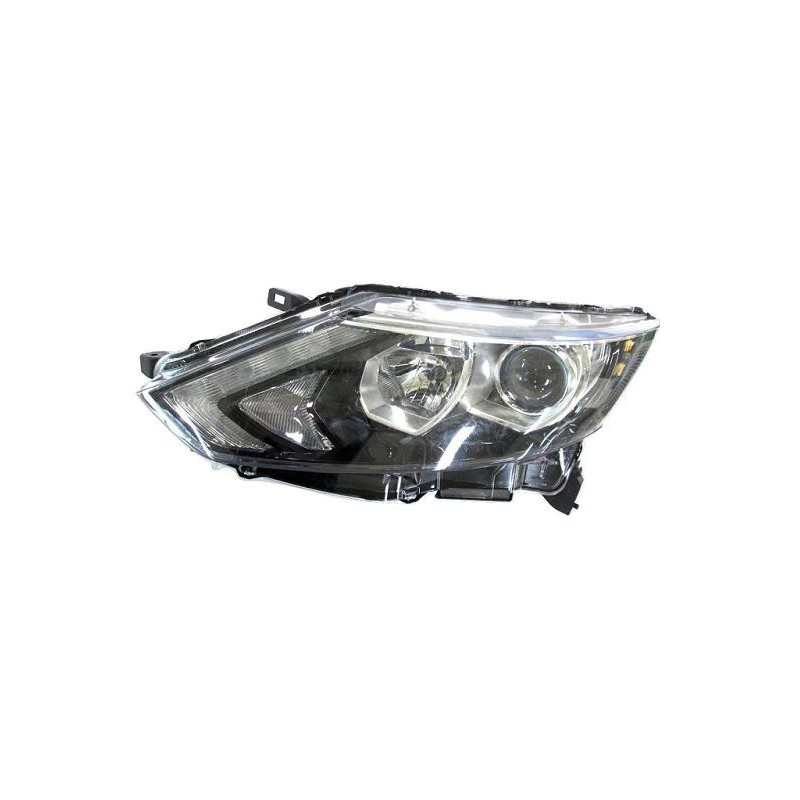 PROIETTORE DESTRO LED CON LUCE DIURNA LED CON PREDISPOSIZIONE REGOLAZIONE ELETTRICA NISSAN QASHQAI J11 20132017