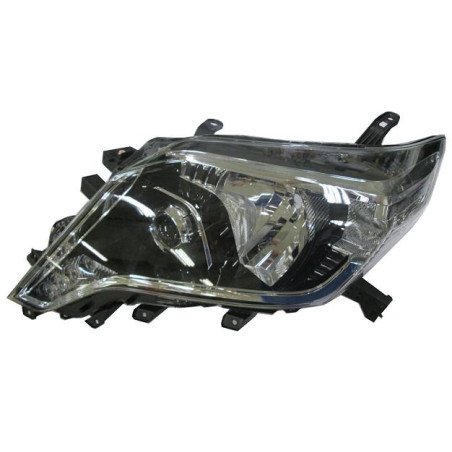 PROIETTORE SINISTRO HB3,WY21W,LED CON PARABOLA NERA CON LUCE DIURNA LED TOYOTA LAND CRUISER PRADO 150 J15 20092013VERS 102013 ,