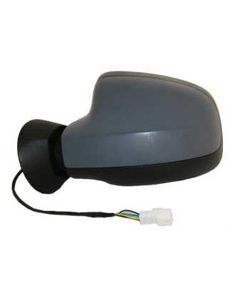 RETROVISORE ELETTRICO DESTRO 5 PIN CON PRIMER TERMICO VETRO CONVESSO DACIA DUSTER I HS 20102017VERS 2013 , DACIA LOGAN-MCV I KS