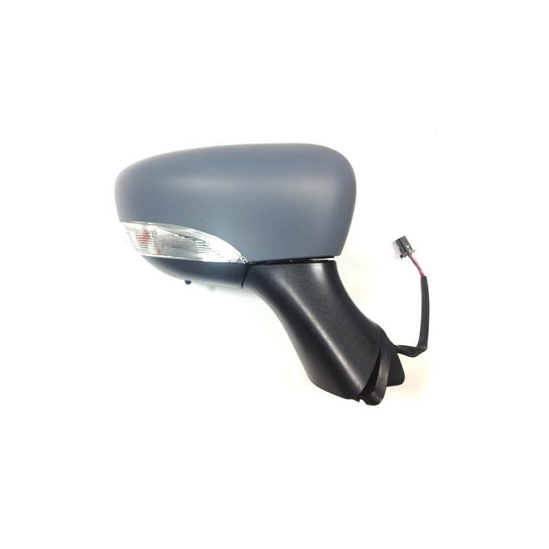 RETROVISORE ELETTRICO DESTRO 11 PIN CON PRIMER TERMICO VETRO CONVESSO RICHIUDIBILE ELETTRICAMENTE CON FANALINO INTEGRATO CON SO