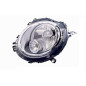 PROIETTORE DESTRO H4 CON MOTORE CON FANALE BIANCO MINI CABRIO R57 20082010, MINI CABRIO R57 20102015VERS 2006 , MINI CLUBMAN R5