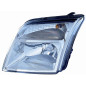 PROIETTORE SINISTRO H4 CON PREDISPOSIZIONE REGOLAZIONE ELETTRICA FORD TRANSIT FAFBFZFC 20002006, FORD TRANSIT CONNECT P64P70P80