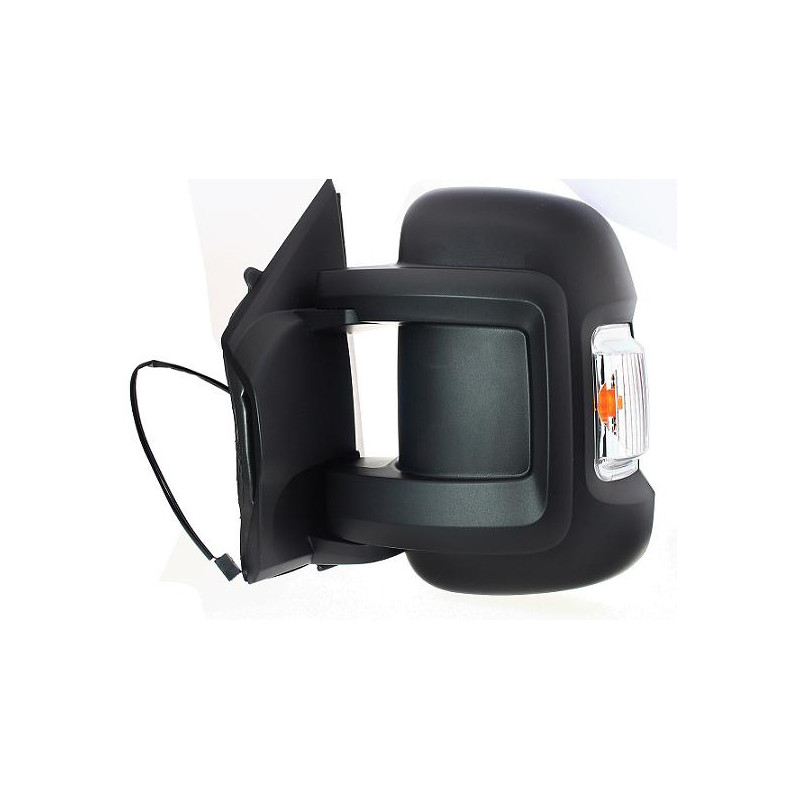 RETROVISORE ELETTRICO DESTRO BRACCIO CORTO 10 PIN 16W TERMICO VETRO CONVESSO RICHIUDIBILE ELETTRICAMENTE CON FANALINO INTEGRATO