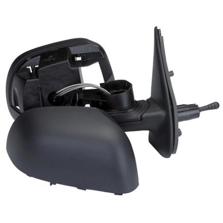 RETROVISORE MECCANICO DESTRO CON PRIMER VETRO CONVESSO NISSAN LEAF ZE0 20112017, NISSAN MICRA K12 20022010, NISSAN MICRA K13 20