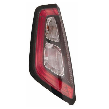 FANALE POSTERIORE DESTRO SENZA PORTALAMPADA LED CORNICE NERA BORDO INTERNO NERO FIAT PUNTO 199 2012          , FIAT PUNTO EVO 1