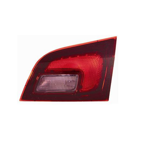 FANALE POSTERIORE DESTRO SENZA PORTALAMPADA 5 PORTE ROSSO SCURO INTERNO OPEL ASTRA J 3DGTC P10 2011           VERS SW , OPEL AS