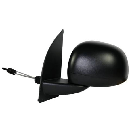 RETROVISORE MECCANICO SINISTRO NERO VETRO CONVESSO FIAT PANDA 169 20032014VERS 2009