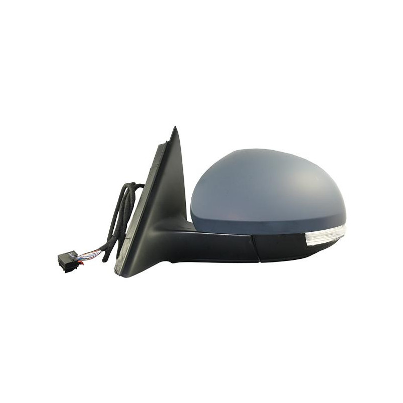 RETROVISORE ELETTRICO SINISTRO 7 PIN CON PRIMER TERMICO VETRO CONVESSO CON FANALINO INTEGRATO SKODA YETI 5L 20092013, SKODA YET