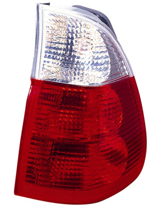 FANALE POSTERIORE SINISTRO SENZA PORTALAMPADA BIANCOROSSO ESTERNO BMW X5 E53 20002007       VERS 2004