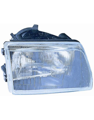 PROIETTORE SINISTRO REGOLAZIONE MANUALE CON PARABOLA NERA FIAT CINQUECENTO 170 19931998       VERS SPORTING