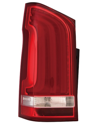FANALE POSTERIORE DESTRO SENZA PORTALAMPADA 1 PORTE LED MERCEDES-BENZ EQV 447 2020, MERCEDES-BENZ V W447 20152020, MERCEDES-BEN