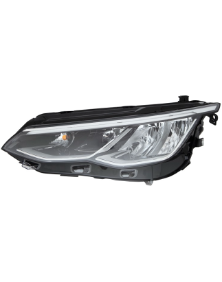 PROIETTORE SINISTRO LED,PWY24W CON PARABOLA NERA CON MOTORE VOLKSWAGEN GOLF VIII CD1DA1 20192024, VOLKSWAGEN GOLF VIII VARIANT 