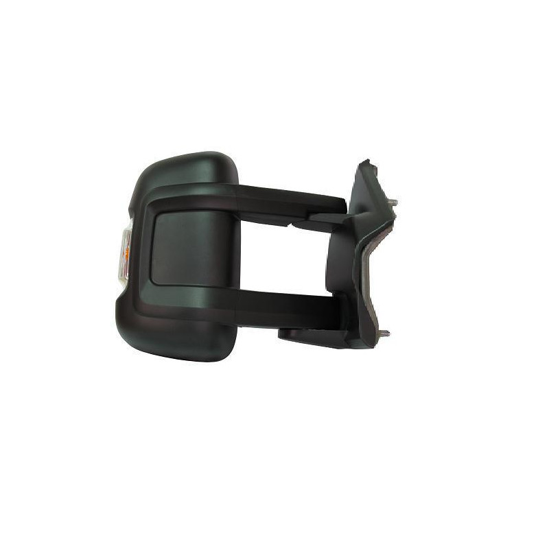 RETROVISORE MANUALE SINISTRO BRACCIO LUNGO VETRO CONVESSO CON FANALINO INTEGRATO CITROEN JUMPER III 20062014, FIAT DUCATO III 2
