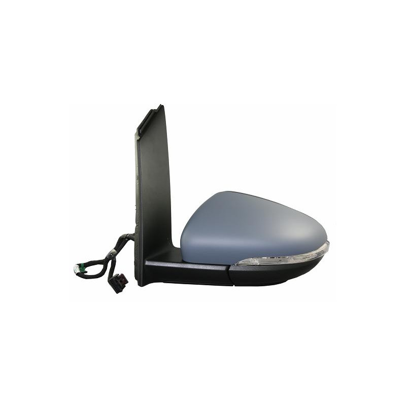 RETROVISORE ELETTRICO DESTRO 6 PIN CON PRIMER TERMICO VETRO CONVESSO CON FANALINO INTEGRATO VOLKSWAGEN CROSS TOURAN 1T11T2 2010