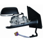 RETROVISORE ELETTRICO DESTRO NERO CON PRIMER TERMICO VETRO CONVESSO VOLKSWAGEN POLO 9N2 20022005