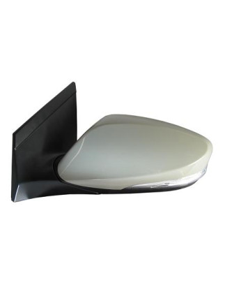 RETROVISORE ELETTRICO SINISTRO 10 PIN CON PRIMER TERMICO VETRO CONVESSO RICHIUDIBILE ELETTRICAMENTE CON FANALINO INTEGRATO LED 