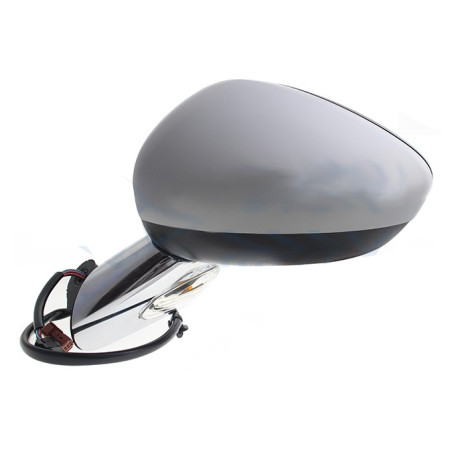 RETROVISORE ELETTRICO SINISTRO 7 PIN BASE CROMATA CON PRIMER TERMICO VETRO CONVESSO CON FANALINO INTEGRATO CITROEN C3 SC 201020
