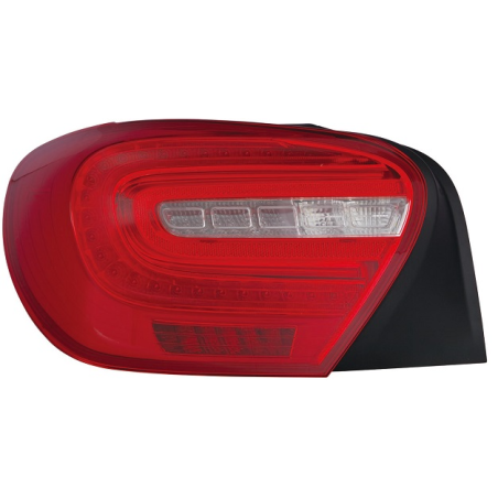 FANALE POSTERIORE SINISTRO CON PORTALAMPADA LED ESTERNO *CONNETTORE RETTANGOLARE* MERCEDES-BENZ A CLASS W176 20122015