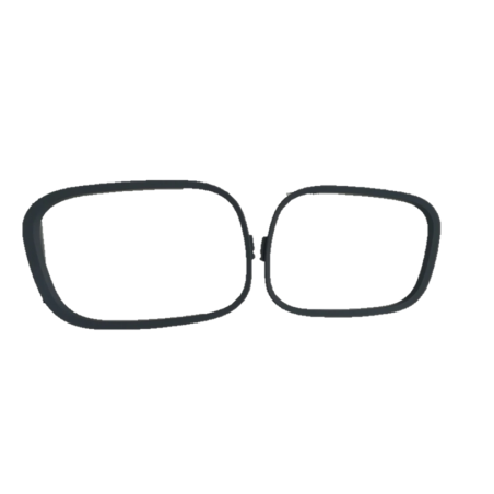 KIT CORNICI FENDINEBBIA DESTROSINISTRO NERO CITROEN C3 AIR CROSS 2R2C 20172021