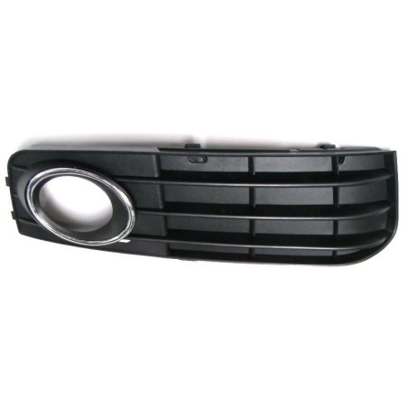 GRIGLIA PARAURTI ANTERIORE DESTRA 3 PROFILI CON FENDINEBBIA CON CORNICE CROMATA AUDI A4 8KH8K28K5 20072011