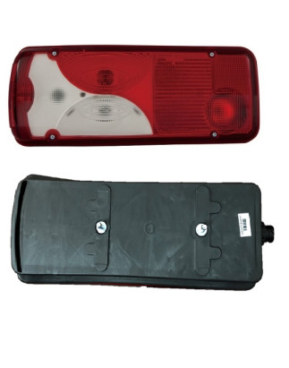 FANALE POSTERIORE DESTRO CON PORTALAMPADA MODELLO CON ATTACCO LATERALE MERCEDES-BENZ SPRINTER W907 2018, MERCEDES-BENZ SPRINTER