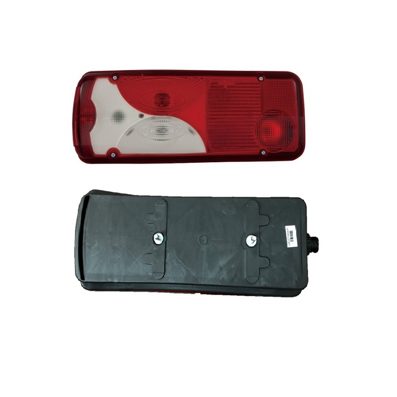 FANALE POSTERIORE DESTRO CON PORTALAMPADA MODELLO CON ATTACCO LATERALE MERCEDES-BENZ SPRINTER W907 2018, MERCEDES-BENZ SPRINTER