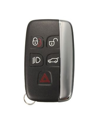 GUSCIO CHIAVE NERO CON BORDO ARGENTO 4+2 TASTI: TASTO APERTURA TASTO CHIUSURA TASTO PORTELLONE LAND ROVER DISCOVERY L319 200520